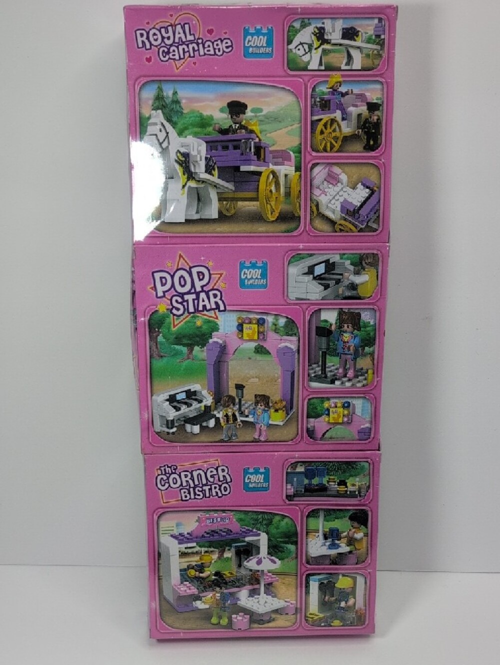 Royal Carriage Playset Trio Building Blocks New - Picture 2 of 10